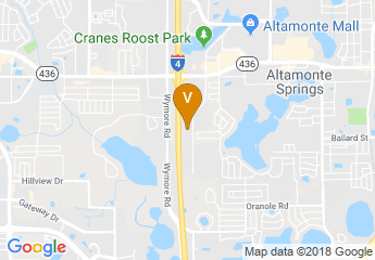 map of Hilton Orlando/Altamonte Springs