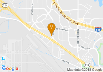 map of The Westin Dallas Fort Worth Airport