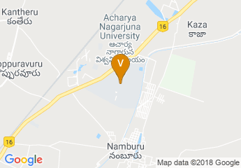 map of Acharya Nagarjuna University