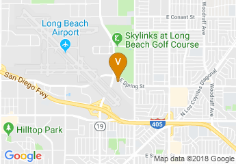 map of Long Beach Marriott