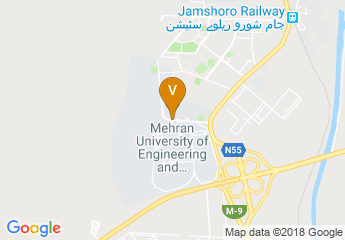 map of Mehran University of Engineering and Technology