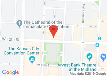 map of Kansas City Marriott Downtown