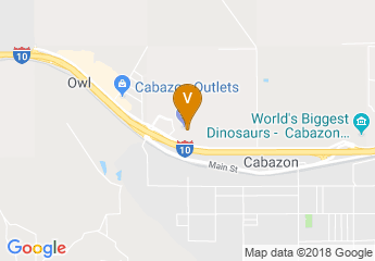 map of Morongo Casino, Resort and Spa