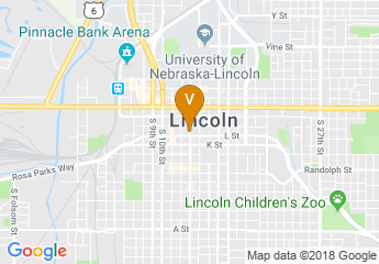 map of The Lincoln Marriott Cornhusker Hotel