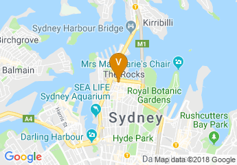 map of Four Seasons Hotel Sydney