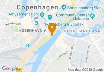 map of Copenhagen Marriott Hotel