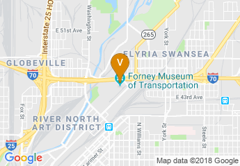 map of Denver Coliseum