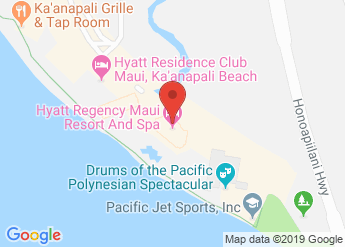 map of Hyatt Regency Maui Resort and Spa
