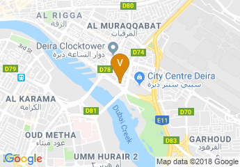 map of Flora Creek Deluxe Hotel Apartments