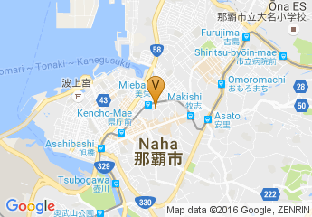 map of Meio University & OIST- Sea Side House