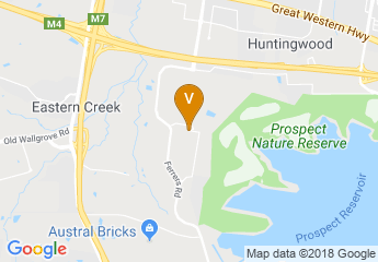 map of Sydney Dragway