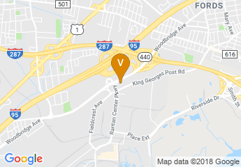 map of Hilton Garden Inn Edison/Raritan Center
