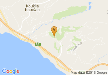 map of Aphrodite Hills Resort Hotel