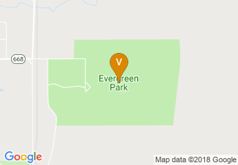 map of Evergreen Park