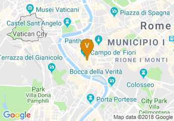 map of University of Washington Rome Center
