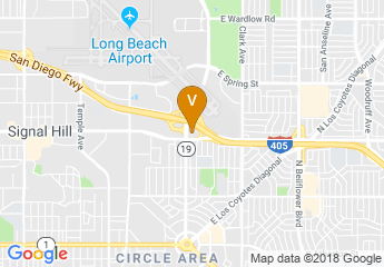 map of Holiday Inn Long Beach Airport