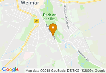 map of Leonardo Hotel Weimar