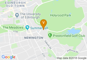 map of Pollock Halls of Residence