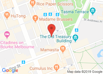 map of Sheraton Melbourne Hotel