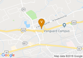 map of Penn State Great Valley: School of Graduate Professional Studies