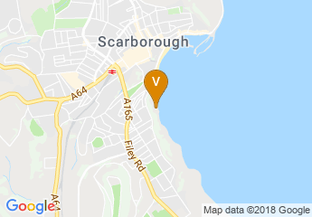 map of Scarborough Spa