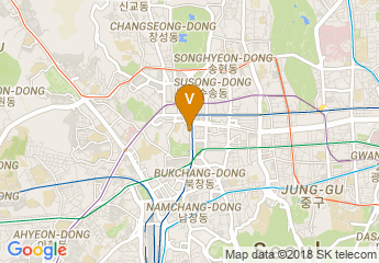 map of Koreana Hotel