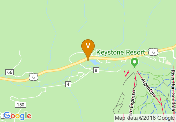 map of Keystone Lodge & Spa