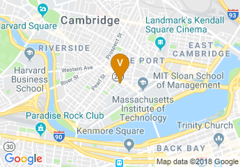 map of Le Meridien Cambridge-MIT
