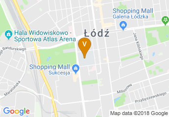 map of Lodz University of Technology