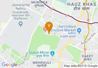 map of Indian Institute of Foreign Trade