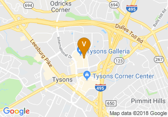 map of The Ritz-Carlton, Tyson's Corner