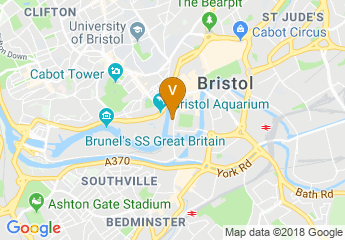 map of The Bristol Hotel