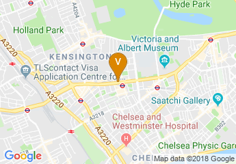 map of Crowne Plaza London - Kensington