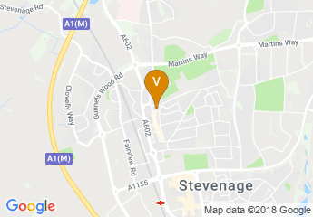 map of Cromwell Hotel Stevenage