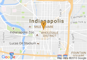 map of Indiana Chamber Conference Center