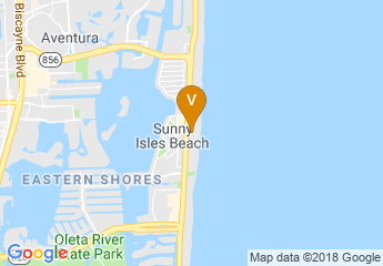 map of Trump International Beach Resort