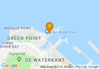 map of The Table Bay hotel