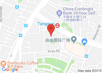 map of Sheraton Shanghai Pudong Hotel & Residences