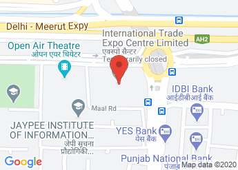 map of Expocentre Noida