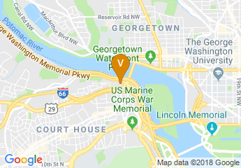 map of Key Bridge Marriott