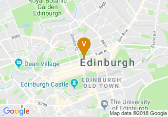 map of Royal College of Physicians of Edinburgh
