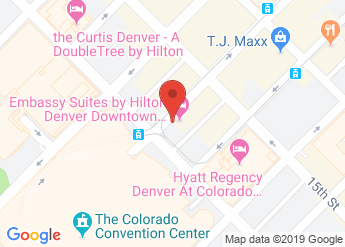 map of Embassy Suites by Hilton Denver Downtown Convention Center