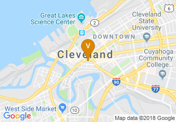 map of Renaissance Cleveland Hotel