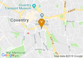 map of Coventry University Technology Park