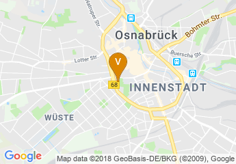 map of OsnabruckHalle