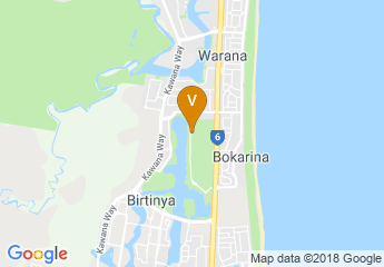 map of Sunshine Coast Stadium