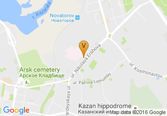 map of Hotel Corston Kazan