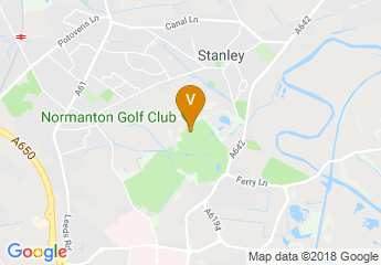 map of Normanton Golf Club