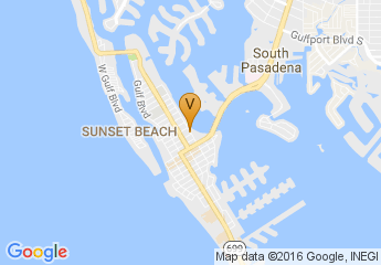 map of Corey Avenue St Pete Beach