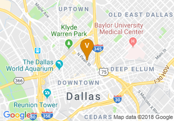 map of Dallas Marriott City Center